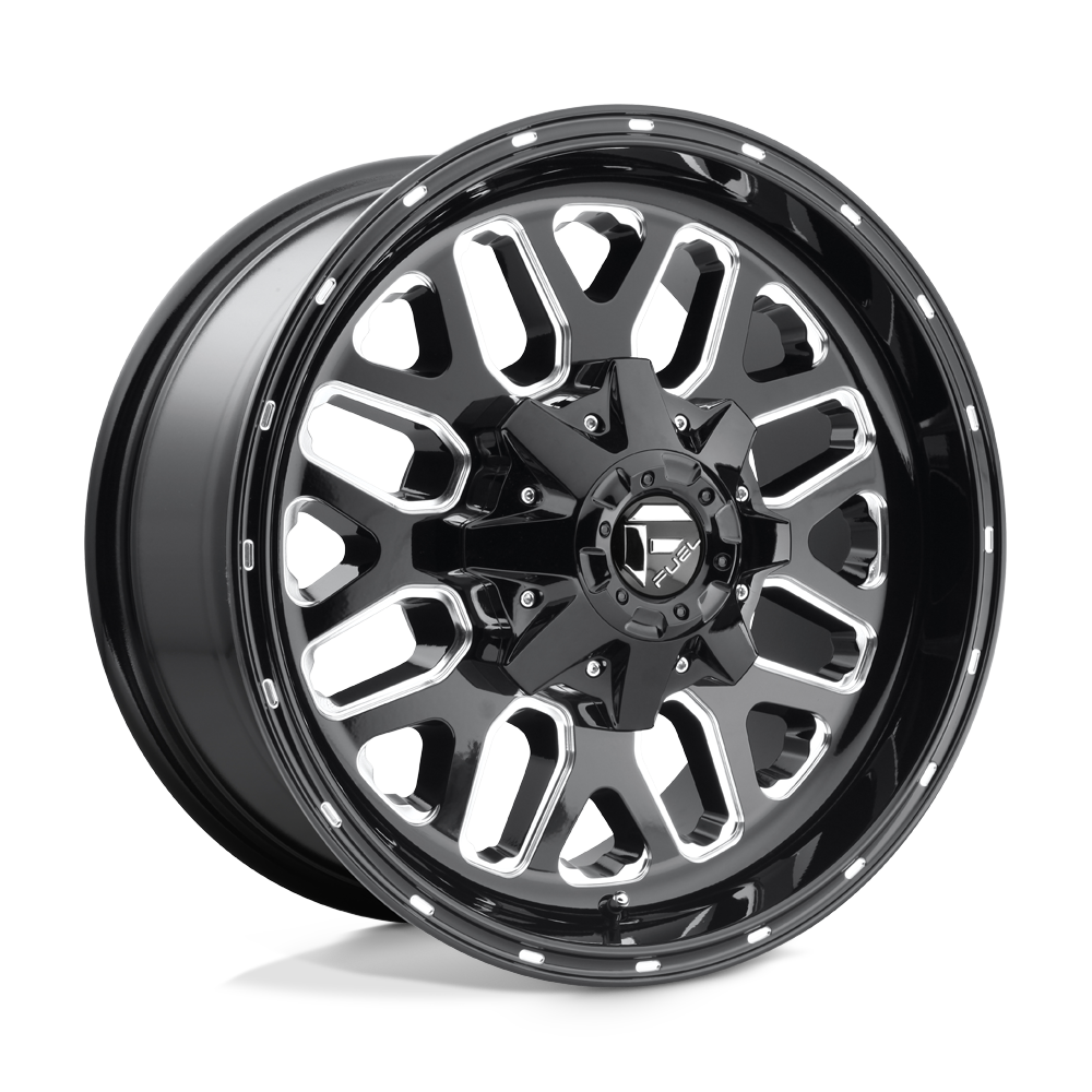 Fuel 1PC D588 TITAN GLOSS BLACK MILLED