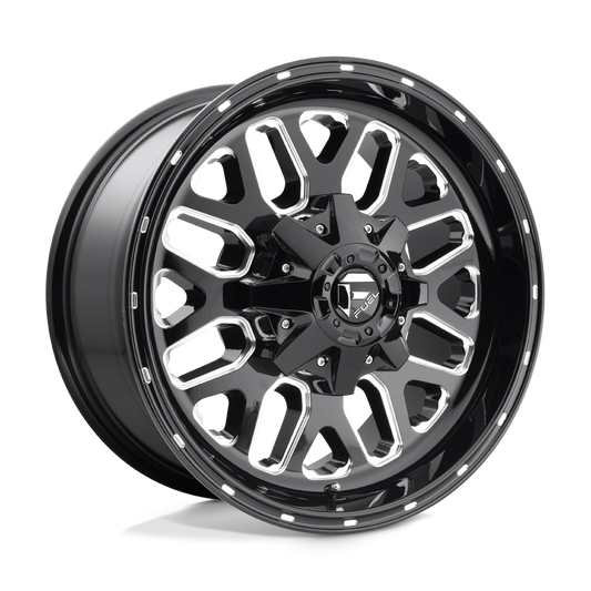 Fuel 1PC D588 TITAN GLOSS BLACK MILLED