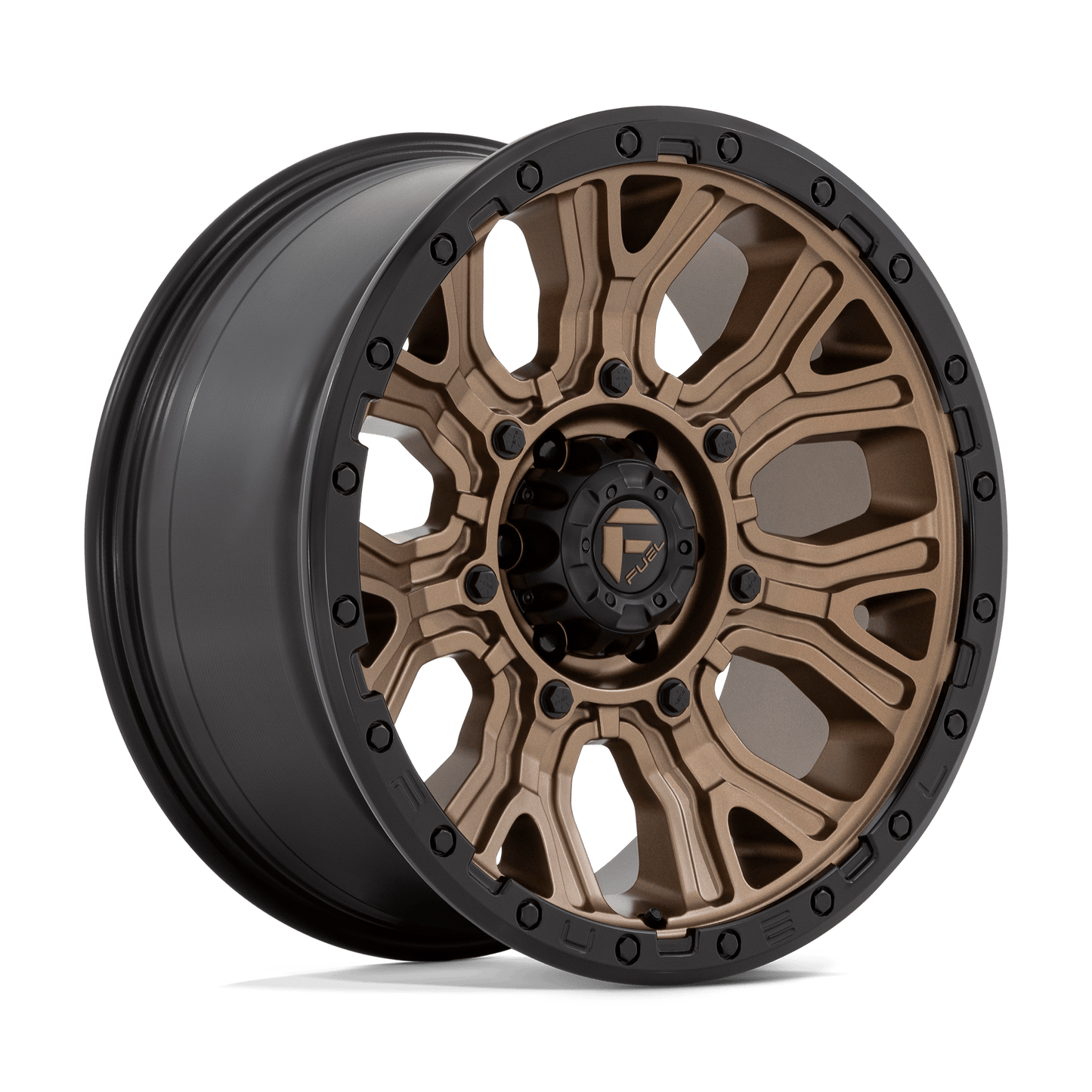 Fuel 1PC D826 TRACTION MATTE BRONZE WITH BLACK RING