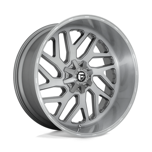 Fuel 1PC D715 TRITON PLATINUM BRUSHED GUN METAL TINTED CLEAR