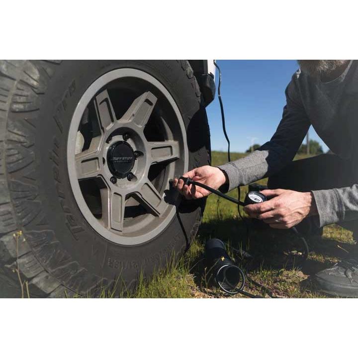 Portable Air Compressor - 5.65CFM 12V - Black For Trucks / Cars / SUVs TS-7-1000