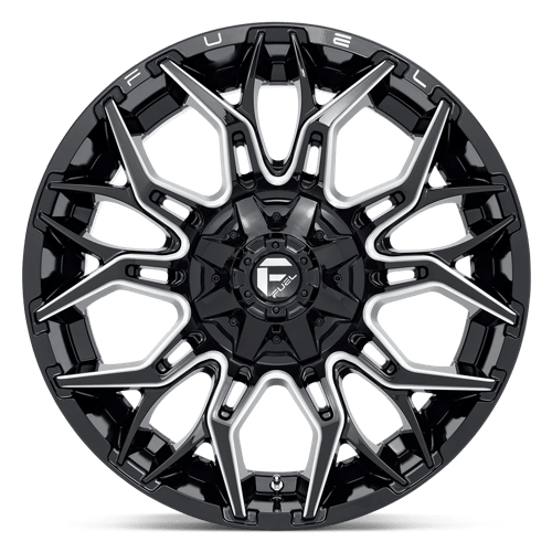 Fuel 1PC D769 TWITCH GLOSSY BLACK MILLED
