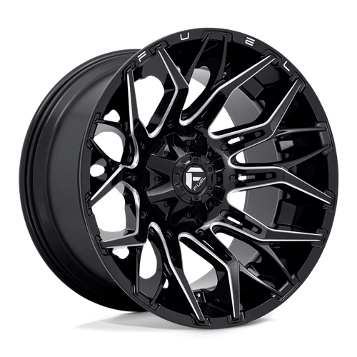 Fuel 1PC D769 TWITCH GLOSSY BLACK MILLED
