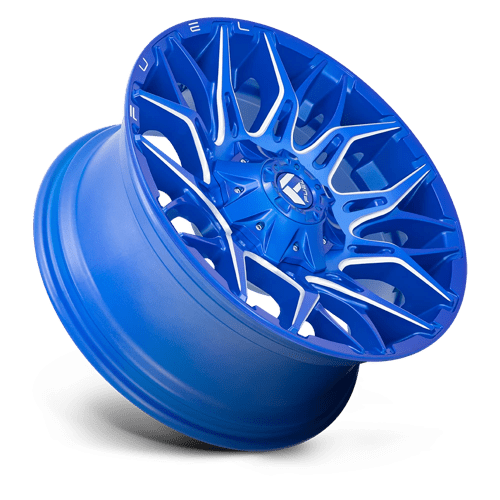 Fuel 1PC D770 TWITCH ANODIZED BLUE MILLED