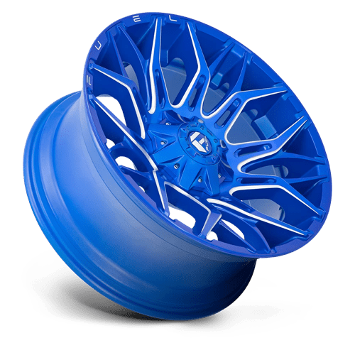Fuel 1PC D770 TWITCH ANODIZED BLUE MILLED