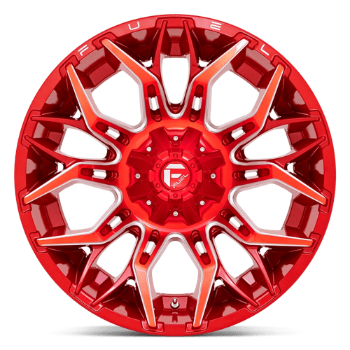 Fuel 1PC D771 TWITCH CANDY RED MILLED