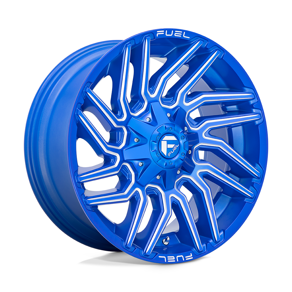 Fuel 1PC D774 TYPHOON ANODIZED BLUE MILLED