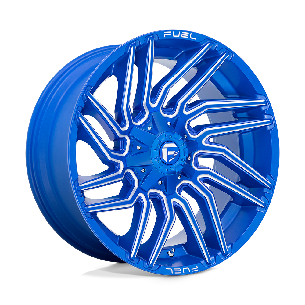 Fuel 1PC D774 TYPHOON ANODIZED BLUE MILLED