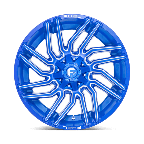 Fuel 1PC D774 TYPHOON ANODIZED BLUE MILLED