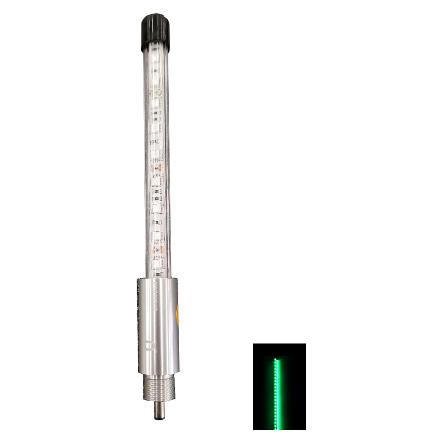 ENTHUZE|Screw On Top Led Light Only - Flashing Green |ACTENTWHIPFLASH-G