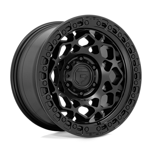 Fuel 1PC D786 UNIT MATTE BLACK WITH MATTE BLACK RING