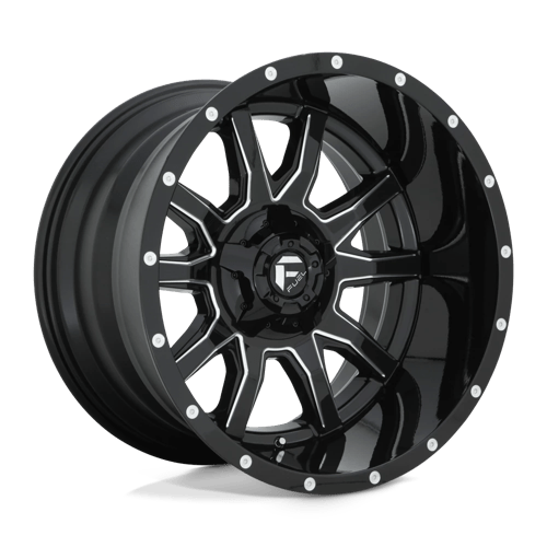 Fuel 1PC D627 VANDAL GLOSS BLACK MILLED