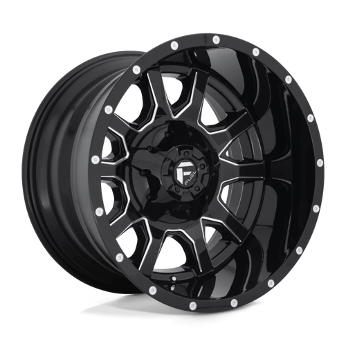 Fuel 1PC D627 VANDAL GLOSS BLACK MILLED