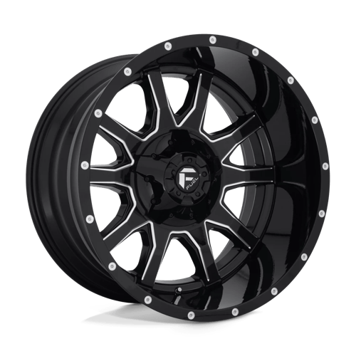Fuel 1PC D627 VANDAL GLOSS BLACK MILLED