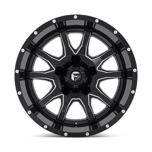 Fuel 1PC D627 VANDAL GLOSS BLACK MILLED