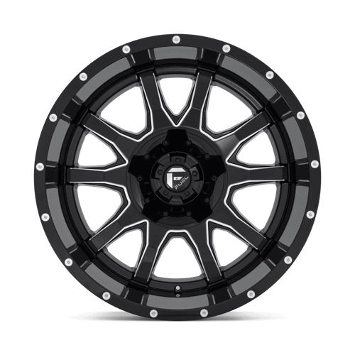 Fuel 1PC D627 VANDAL GLOSS BLACK MILLED