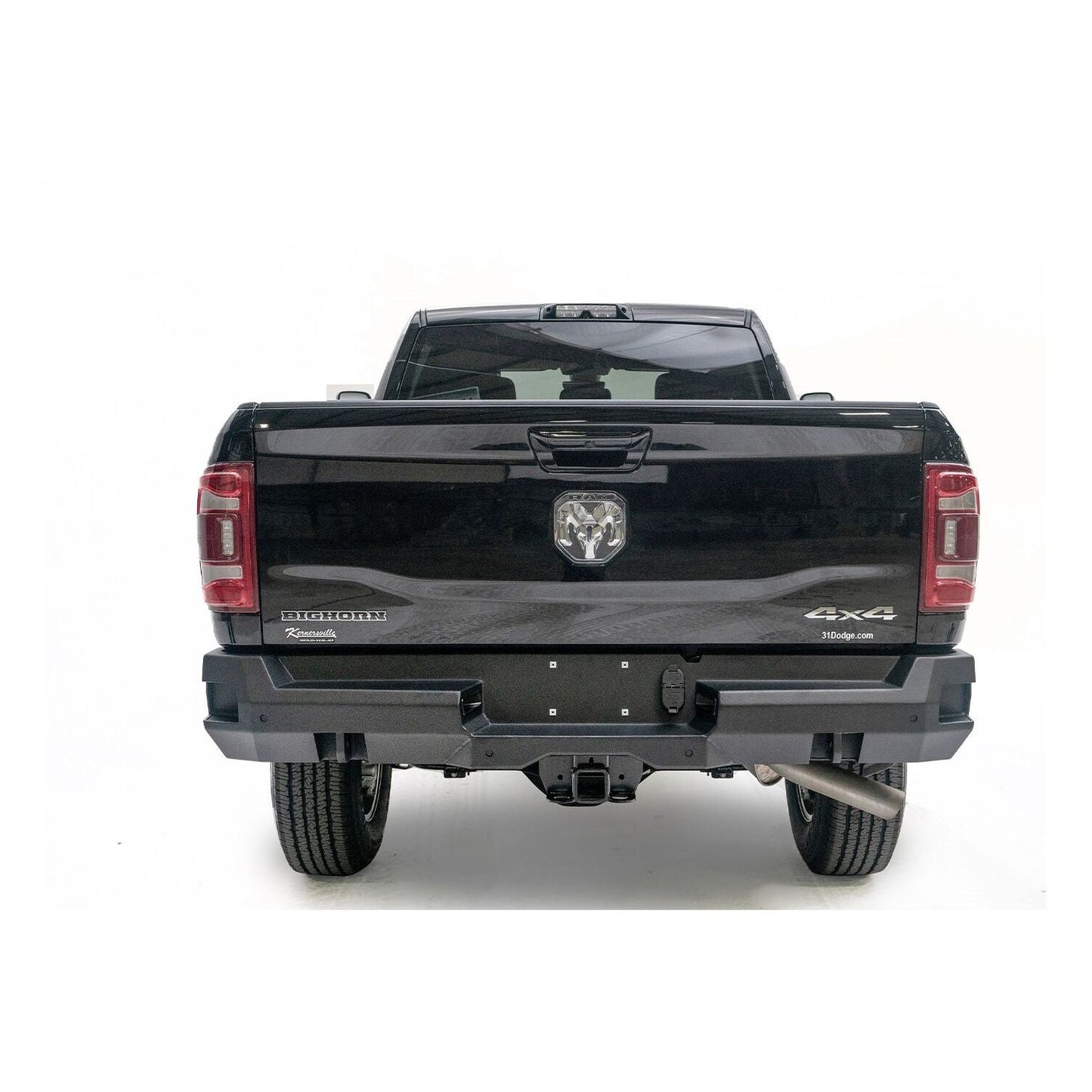 Fab Fours Premium Rear Sensor Bumper Plate Steel l DR19-W4451-1