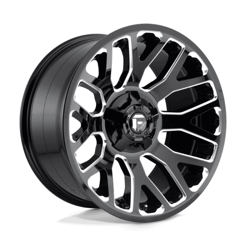 Fuel 1PC D607 WARRIOR GLOSS BLACK MILLED