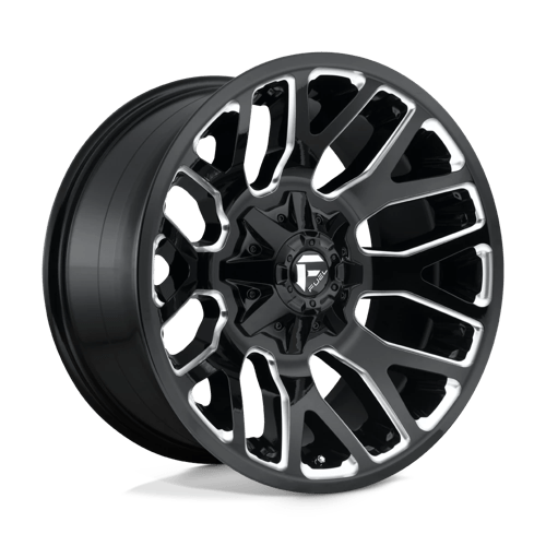 Fuel 1PC D623 WARRIOR GLOSS BLACK MILLED