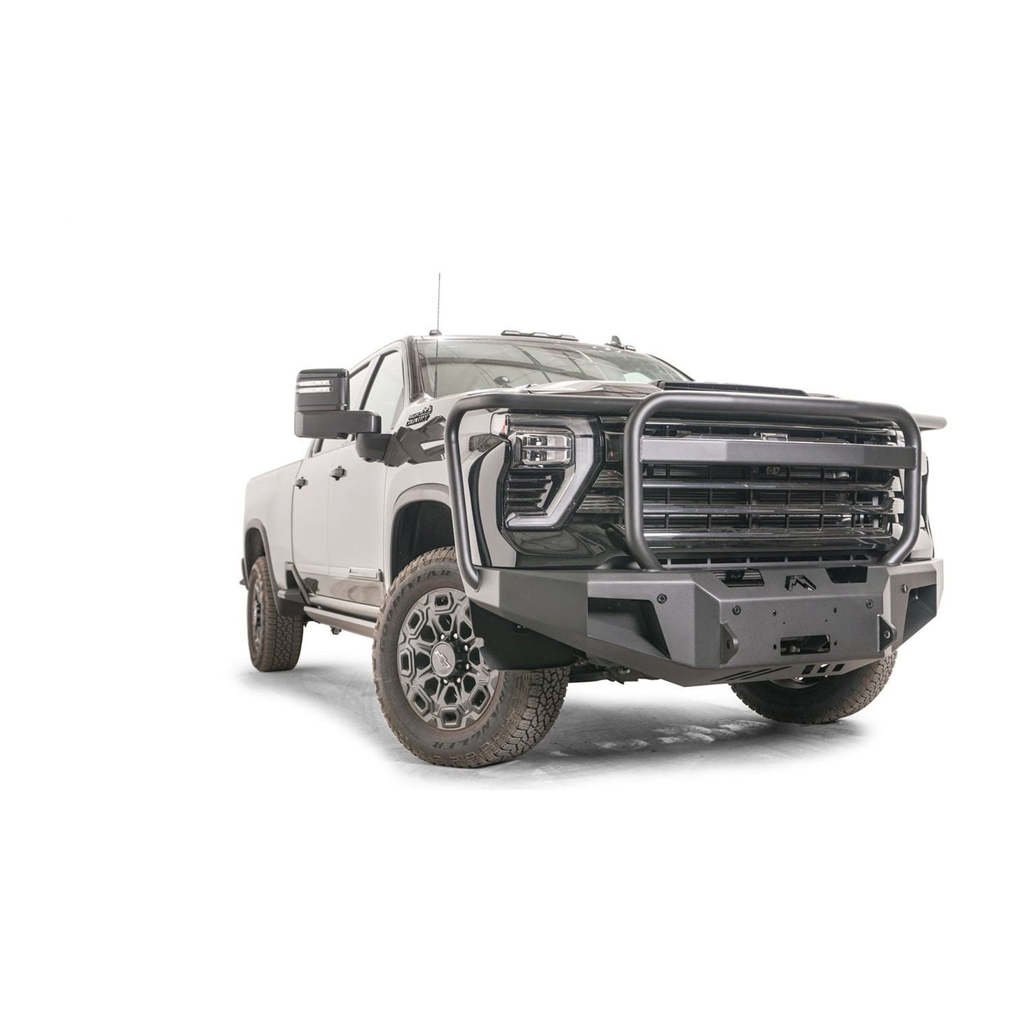 Fab Fours Premium Winch Front Bumper 2 Stage Black Powder Coated w/Full Guard l CH24-A6150-1