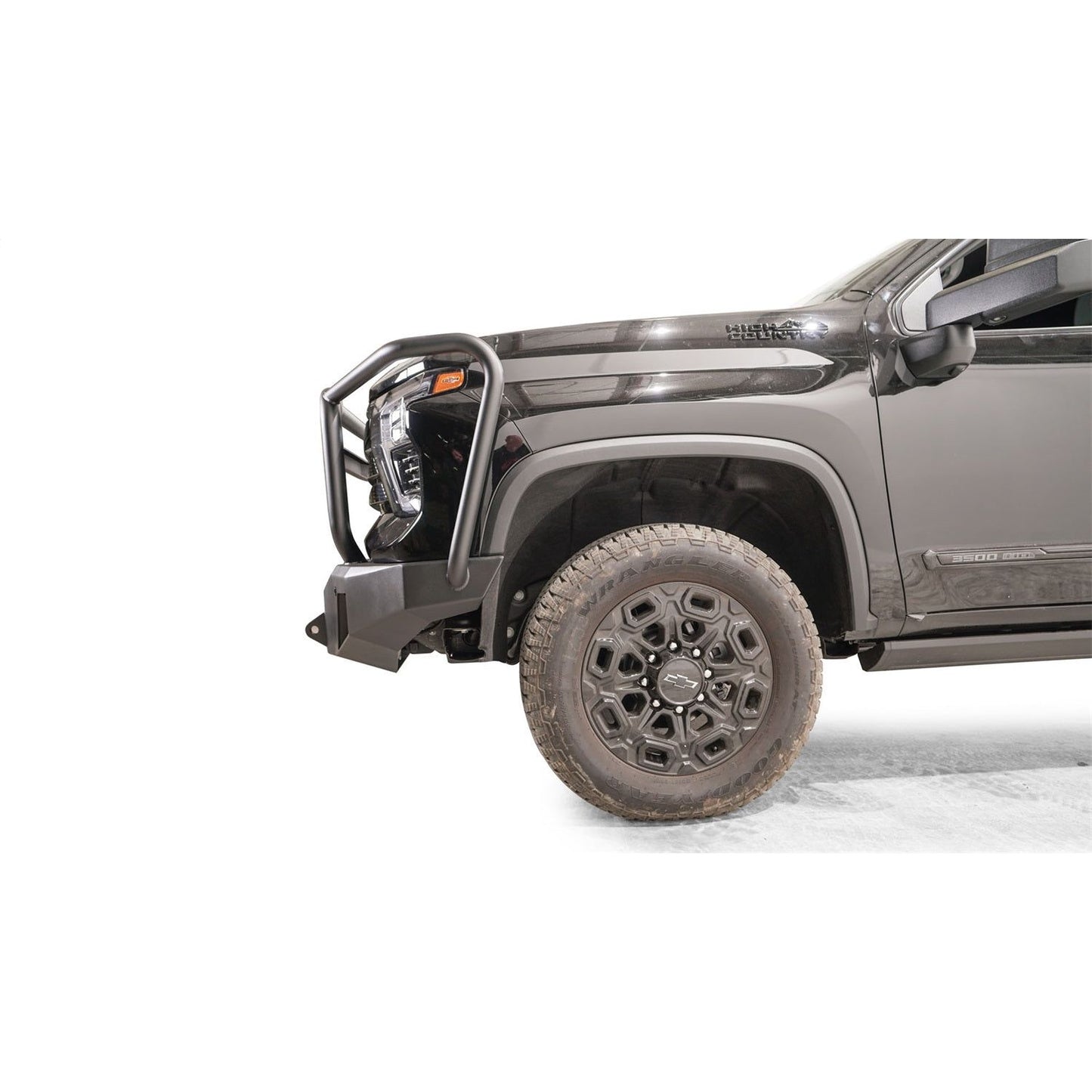 Fab Fours Premium Winch Front Bumper 2 Stage Black Powder Coated w/Full Guard l CH24-A6150-1