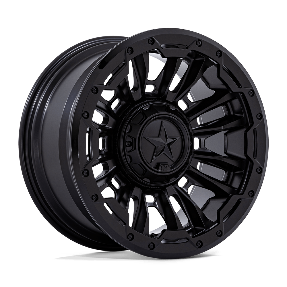 XD XD870 BOMBER MATTE BLACK W/ GLOSS BLACK RING