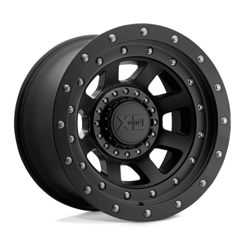 XD XD137 FMJ Satin Black wheel showcasing aggressive styling and durability for trucks and SUVs.