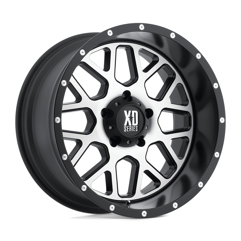 XD XD820 GRENADE SATIN BLACK MACHINED FACE