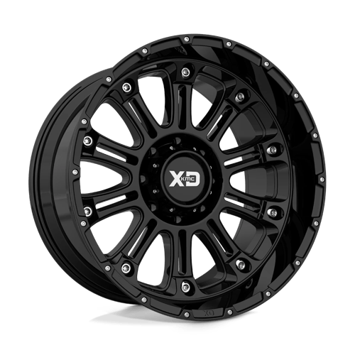XD XD829 HOSS II Gloss Black wheel showcasing aggressive design and rugged durability for off-road performance.