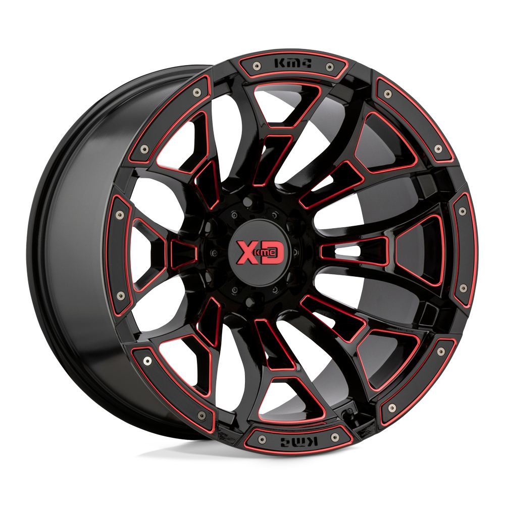 XD XD841 BONEYARD GLOSS BLACK MILLED WITH RED TINT