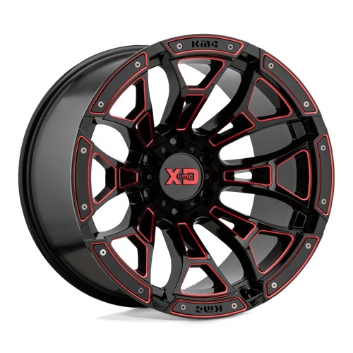XD XD841 BONEYARD GLOSS BLACK MILLED WITH RED TINT