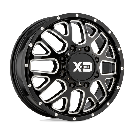 XD XD843 GRENADE DUALLY GLOSS BLACK MILLED - FRONT