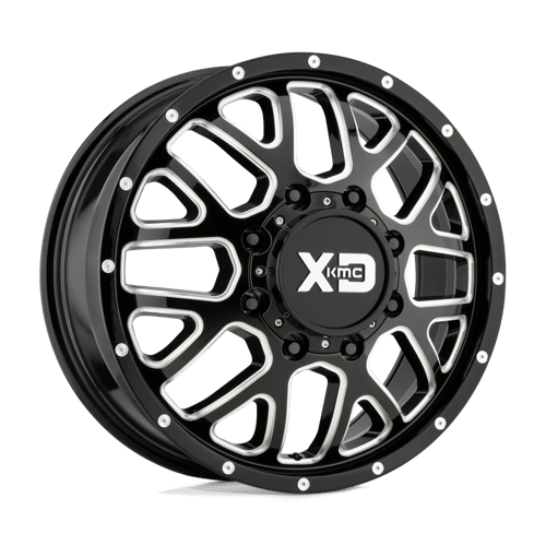 XD XD843 GRENADE DUALLY GLOSS BLACK MILLED - FRONT