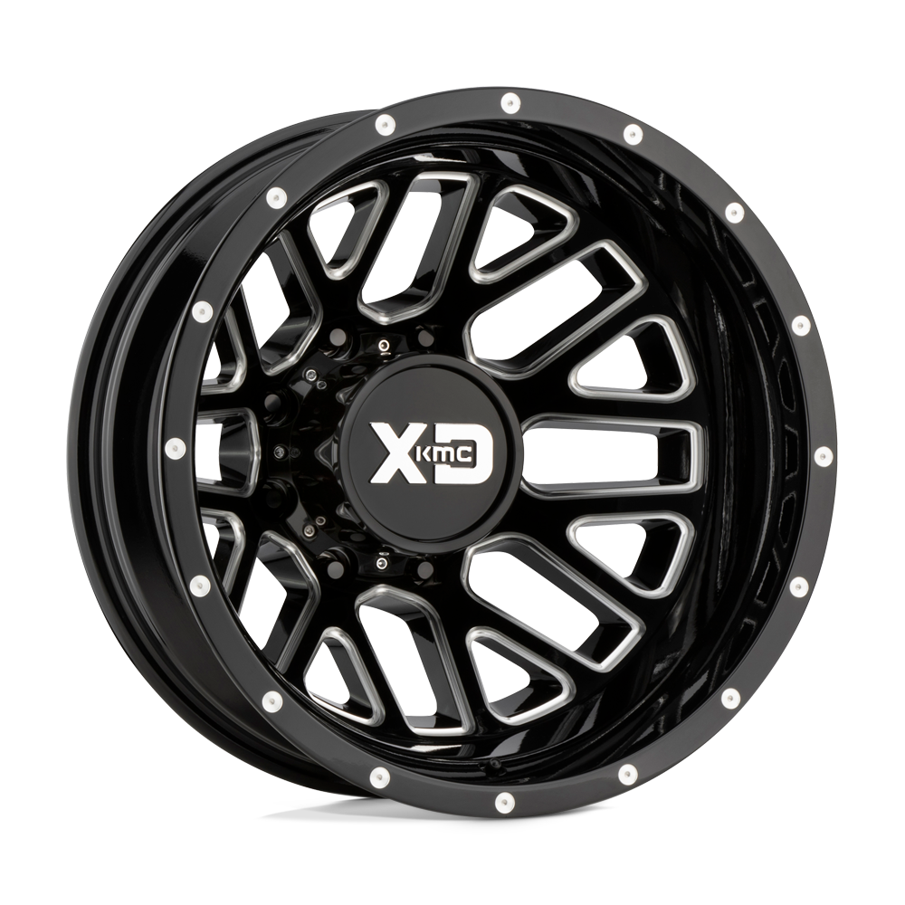 XD XD843 GRENADE DUALLY GLOSS BLACK MILLED - REAR