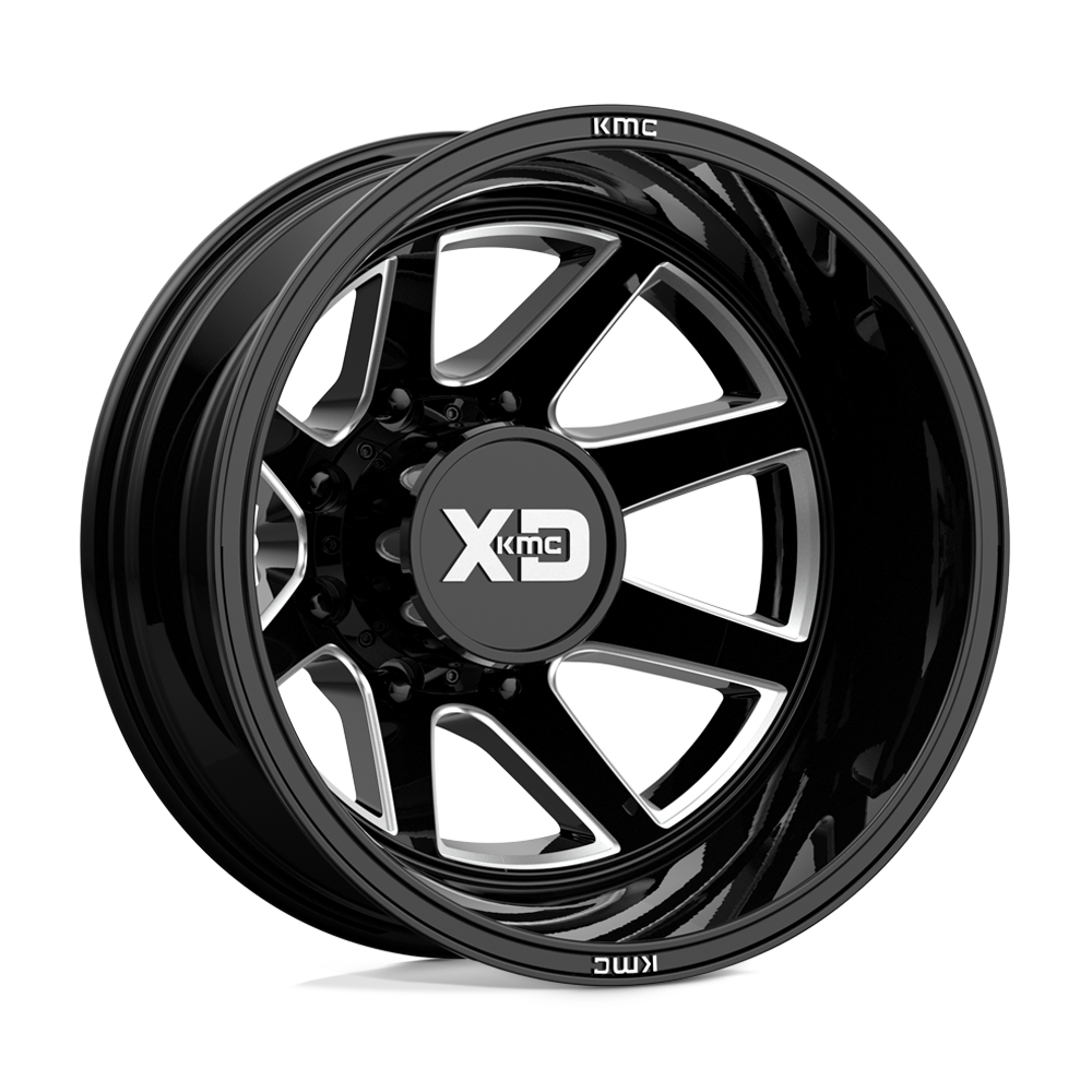 XD XD845 PIKE DUALLY GLOSS BLACK MILLED - REAR
