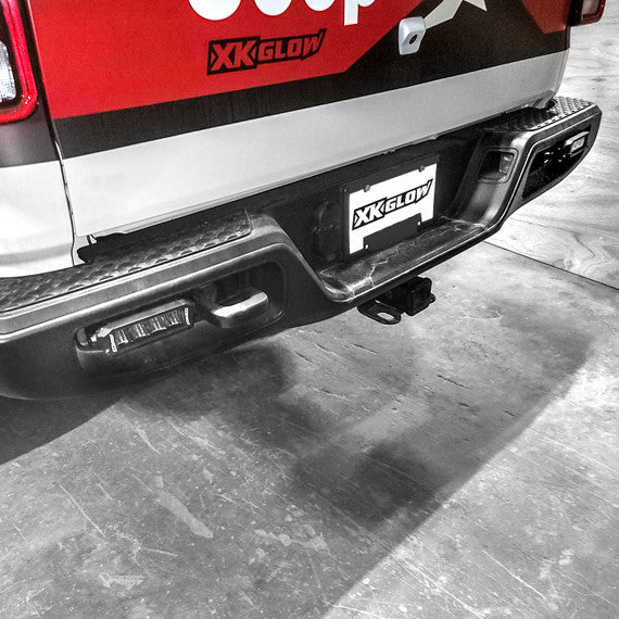 XKGLOW | Jeep JT Rear Bumper 6" Bar Bracket Kit | XK-BRC-JT-RB