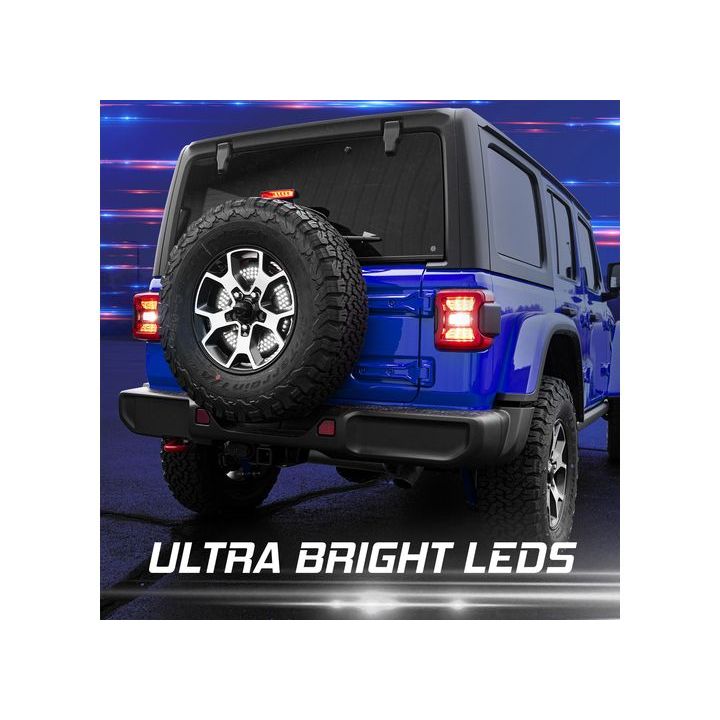 XK Glow 5th Wheel Light with Sequential Turn / Brake / Reverse for Jeep & Bronco