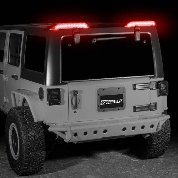 XKGLOW | LED High Wing Tail Light for Jeep Wrangler JK | XK041025