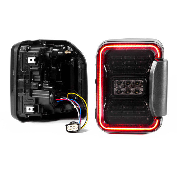 XK GLOW | LED Taillight with Smoked Lens for Jeep JT Gladiator | XK041028