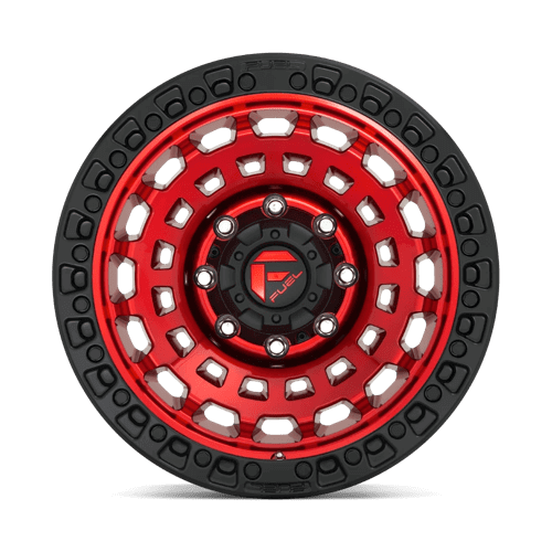 Fuel 1PC D632 ZEPHYR CANDY RED BLACK BEAD RING