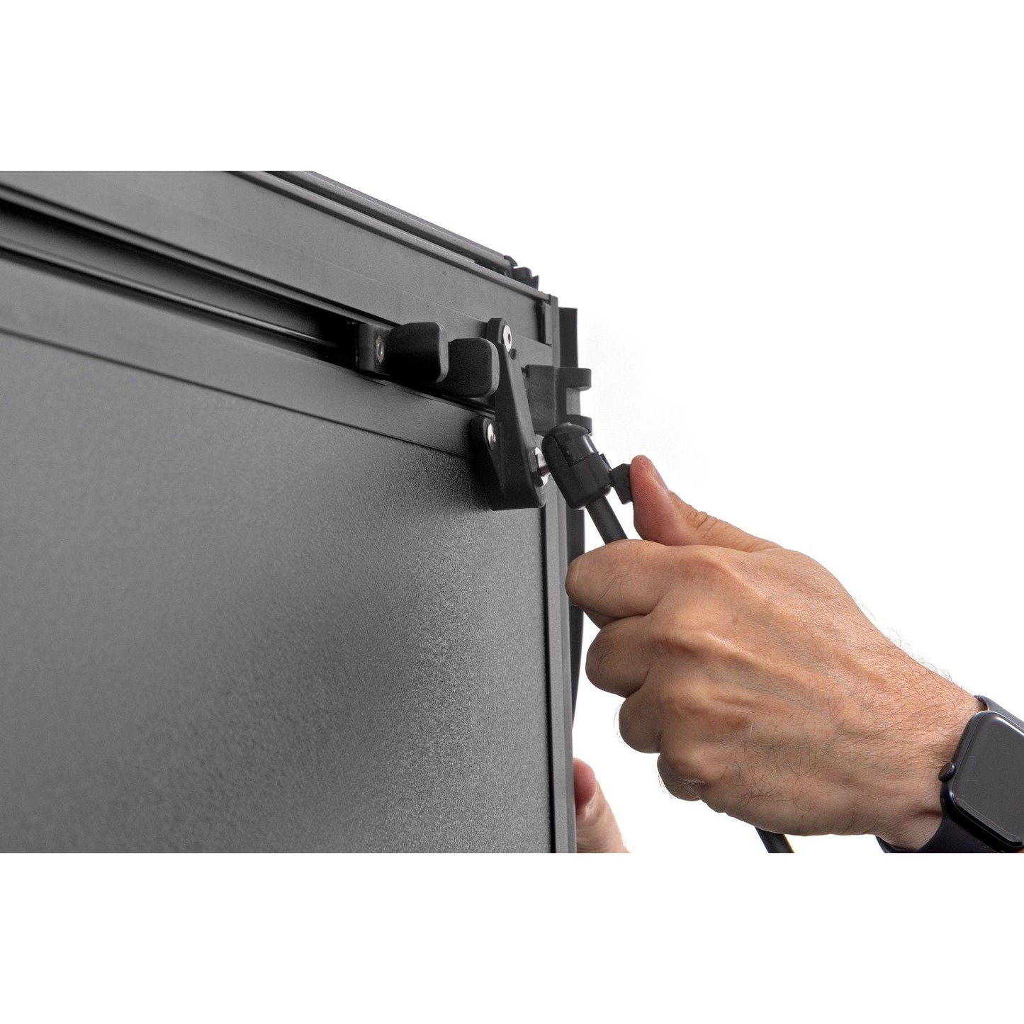 Rough Country 5'7 Hard Tri-Fold Flip Up Bed Cover I 49221550