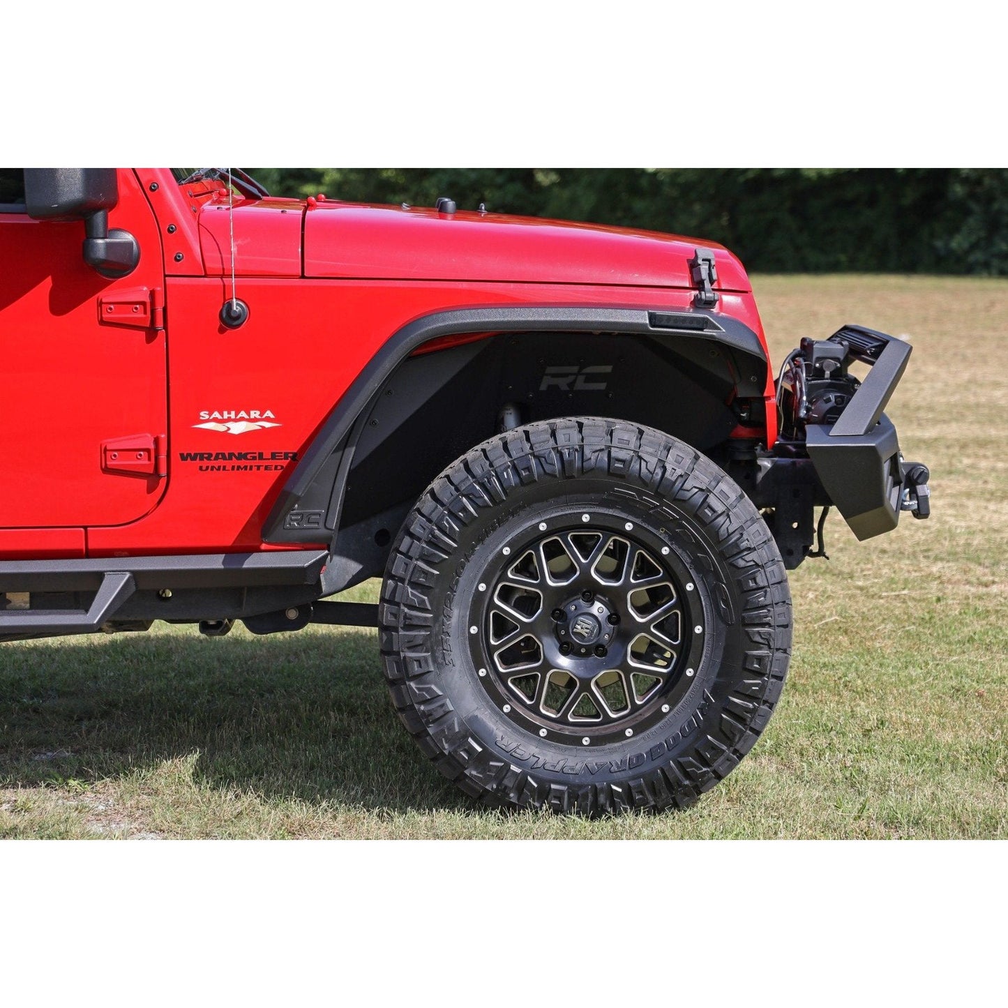 Rough Country High Clearance LED Flat Fender Flare Kit I 99037