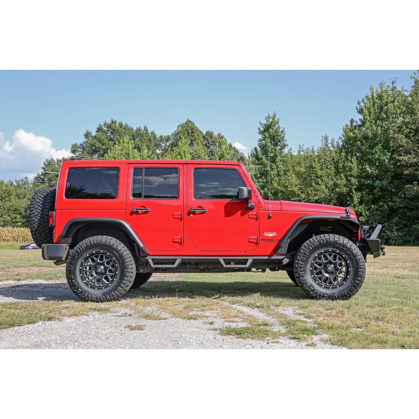 Rough Country High Clearance LED Flat Fender Flare Kit I 99037