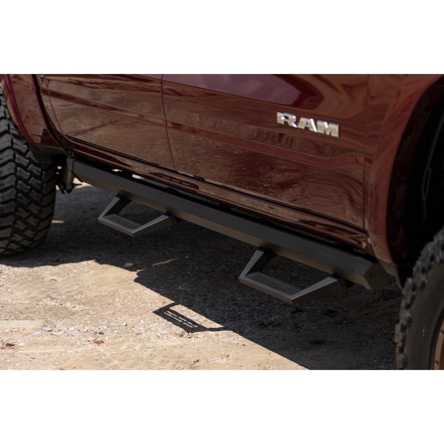 ROUGH COUNTRY SRL2 Adj Aluminum Step | Crew Cab | Ram 1500 (19-25)/1500 TRX (21-24) | 31016