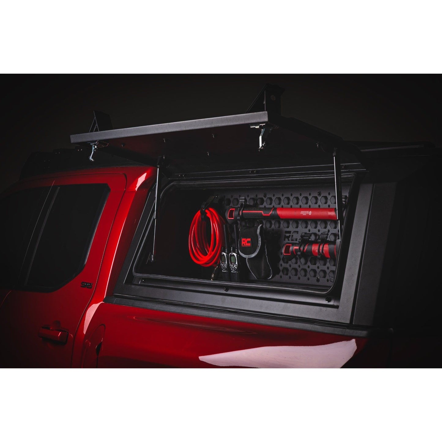 ROUGH COUNTRY Truck Bed Cap | Modular | 5' Bed | Toyota Tacoma 2WD/4WD (2024-2025) | 73407