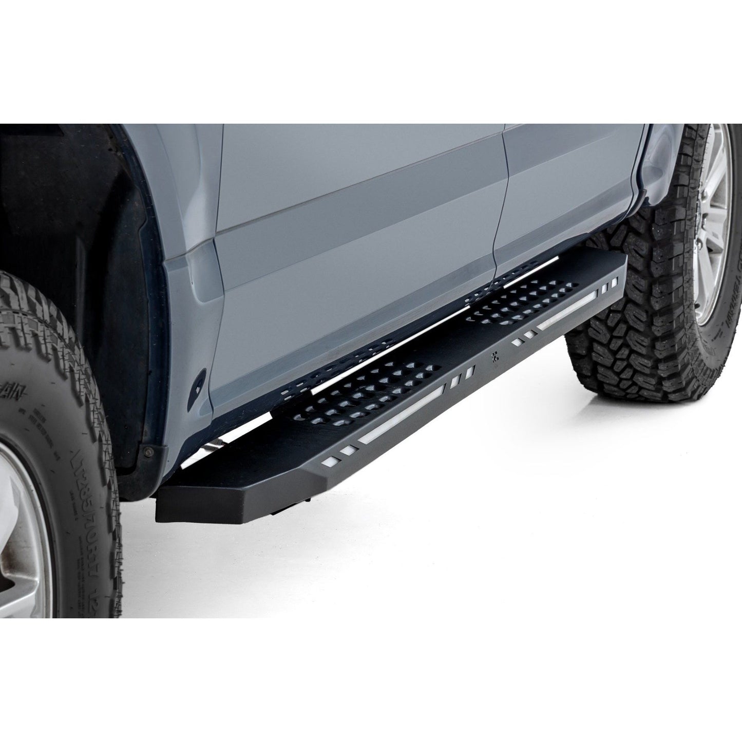 ROUGH COUNTRY AC2 Running Boards | Amber/White | Crew Cab | Ford F-150/Lightning/F-250/F-350/Raptor (15-25) | 57005