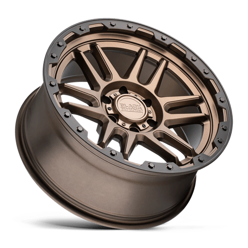 Black Rhino APACHE MATTE BRONZE W/ BLACK RING & BLACK BOLTS