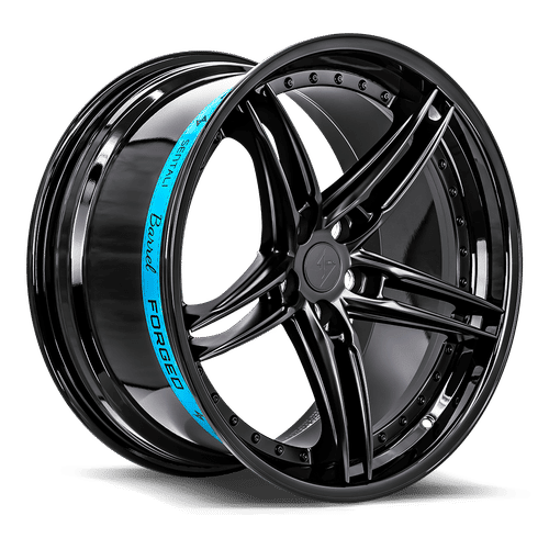 Sentali Barrel Forged SB3 Gloss Black Lip / Matte Black Centre