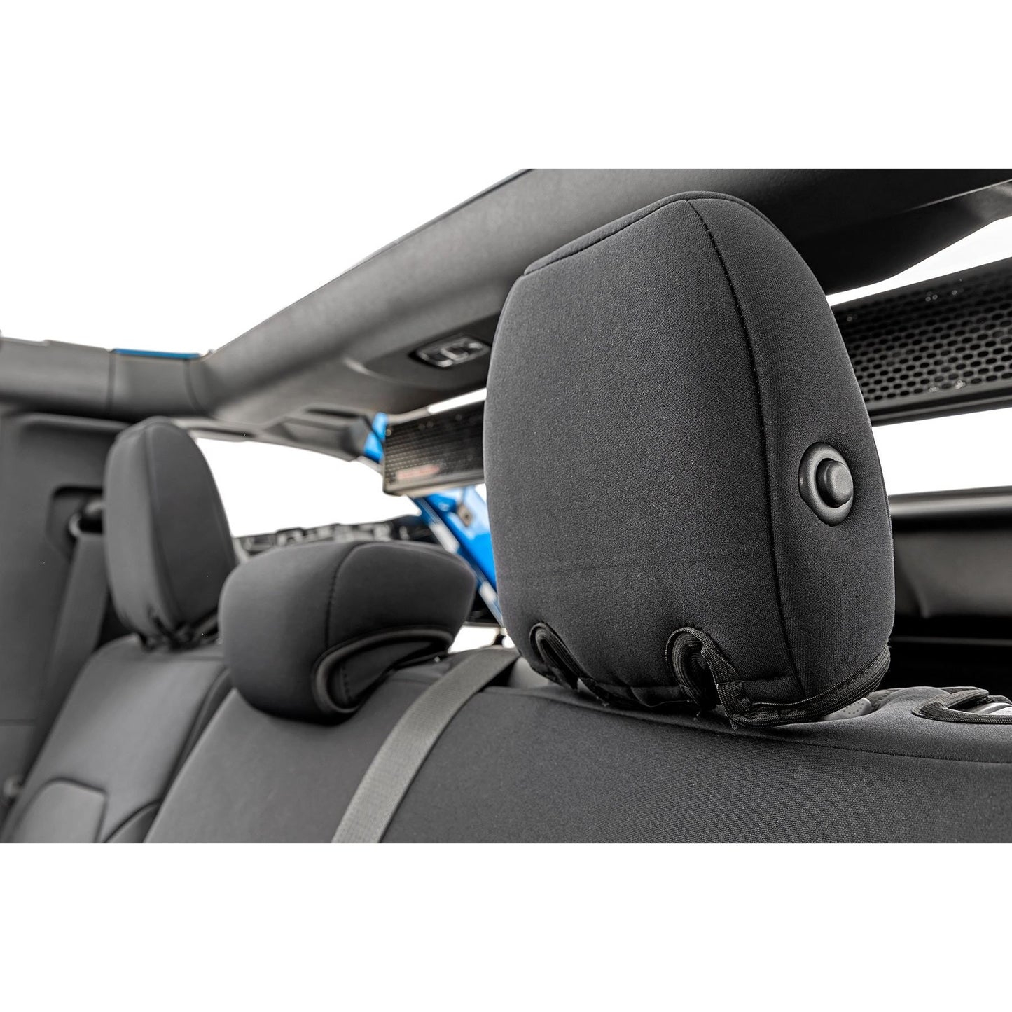 ROUGH COUNTRY Seat Covers | Bucket Seats | FR & RR | Ford Bronco 4WD (2021-2025) | 91045