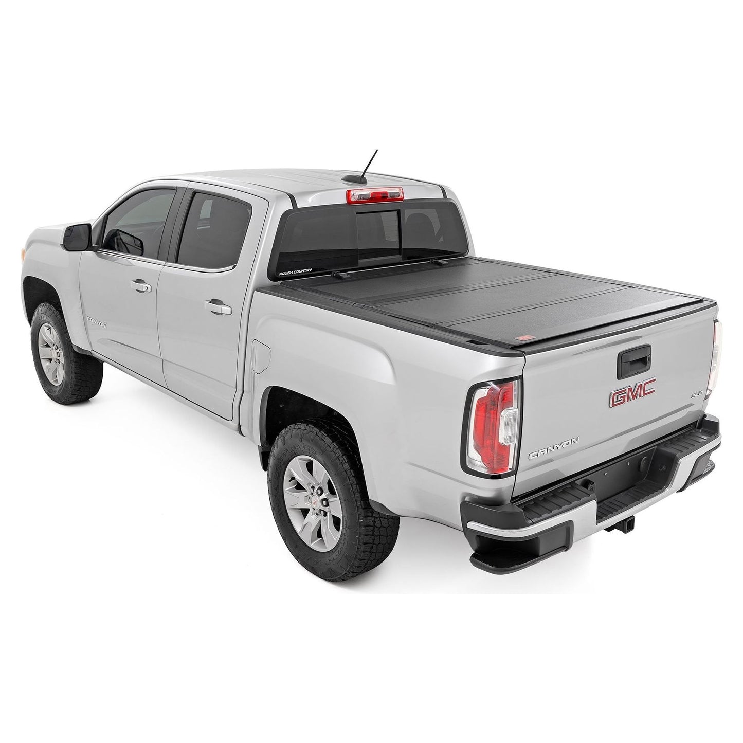 Rough Country 5' Bed Hard Tri-Fold Flip Up Bed Cover I 49120500